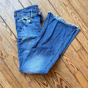 American Eagle Outfitters Blue super flare Jeans